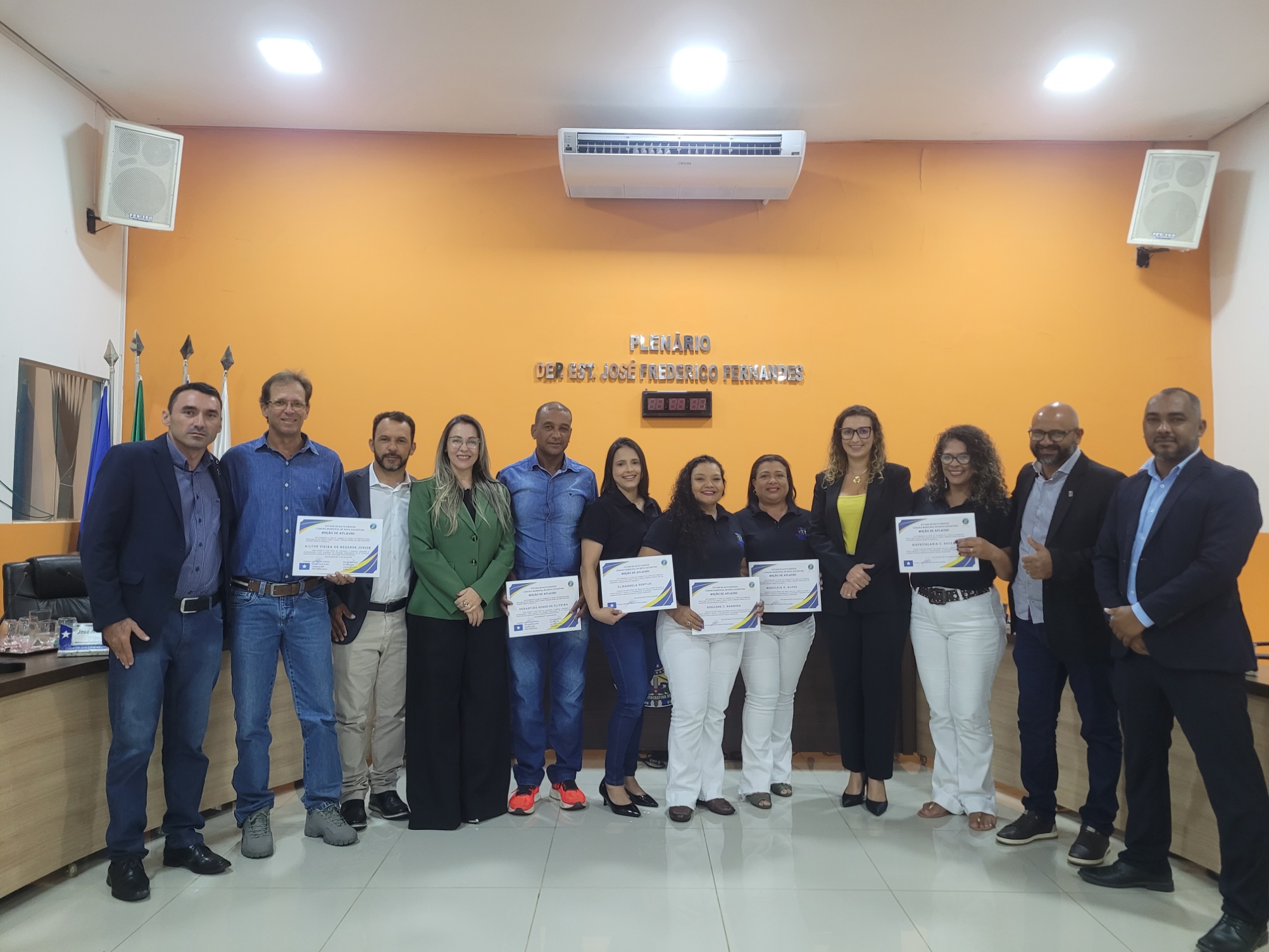 Entrega de Moções de Aplausos