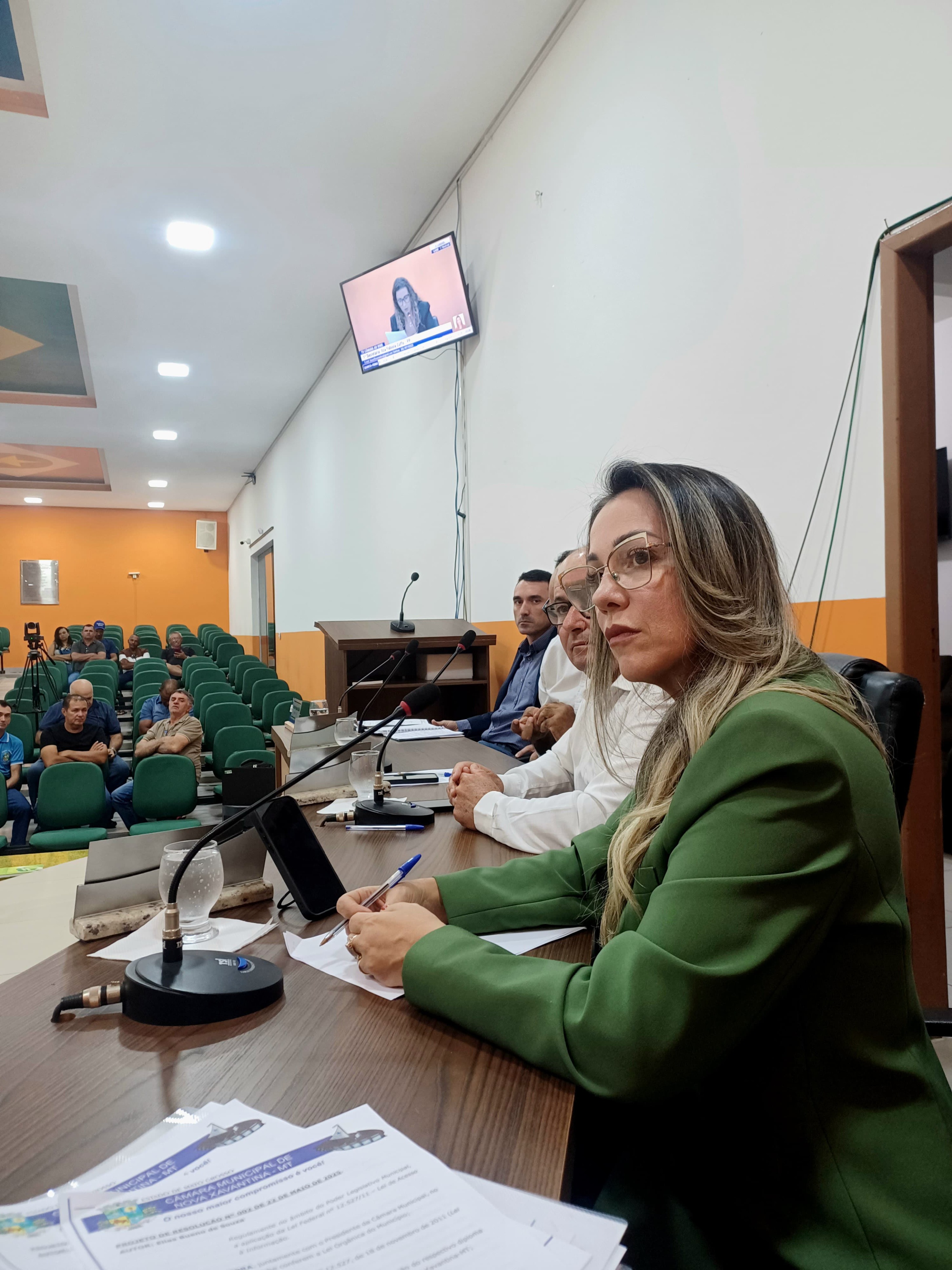 Vereadores Lucinete da Costa, Jose Altamiro e Ednaldo Fragas