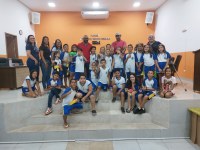 A Escola Municipal Ivo Garcia Hespporte de Nova Xavantina/MT, Realizaram visita na Câmara Municipal Nesta Quinta-Feira 31/08.