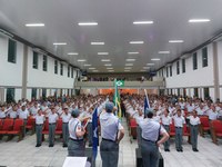 Presidente da Câmara Municipal de Nova Xavantina/MT, participou nesta quarta-feira (10/08), da Solenidade Alusiva a Imposição de Insígnia da Escola Militar Tiradentes.