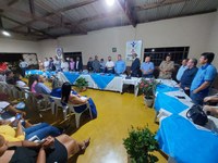 Primeira Sessão Legislativa Itinerante da Câmara Municipal de Nova Xavantina/MT, Conta Com Grande Participação da Comunidade do Bairro Estilac Leal.