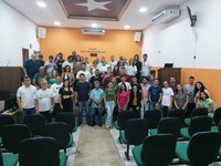 Vereadores da Câmara Municipal, Participaram da Palestra do Projeto da UNEMAT, ''Coleta Seletiva'' Nesta Quinta-Feira 31/08.