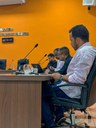 Vereadores Wender Gregório, Antônio Silveira, Jubio Carlos (Jubinha) e Anilton Moura
