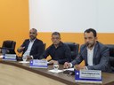 Vereadores Wender Gregório, Antonio Silveira e Jubio Carlos (Jubinha)