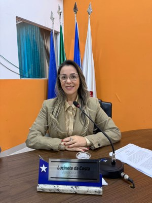 Vereadora Lucinete da Costa