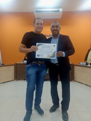 Moção de Aplausos a Abraão Freire de Andrade