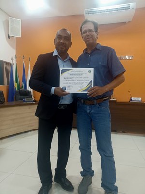 	Moção de Aplausos a Ailton Vieira de Rezende Junior