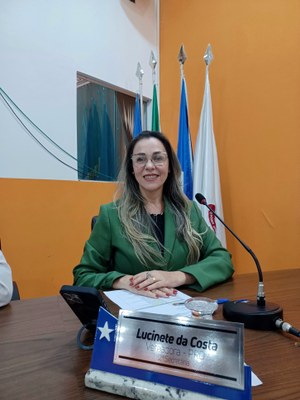 Vereadora Lucinete da Costa