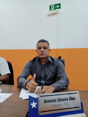 Vereador Antonio Silveira (Silveirinha)