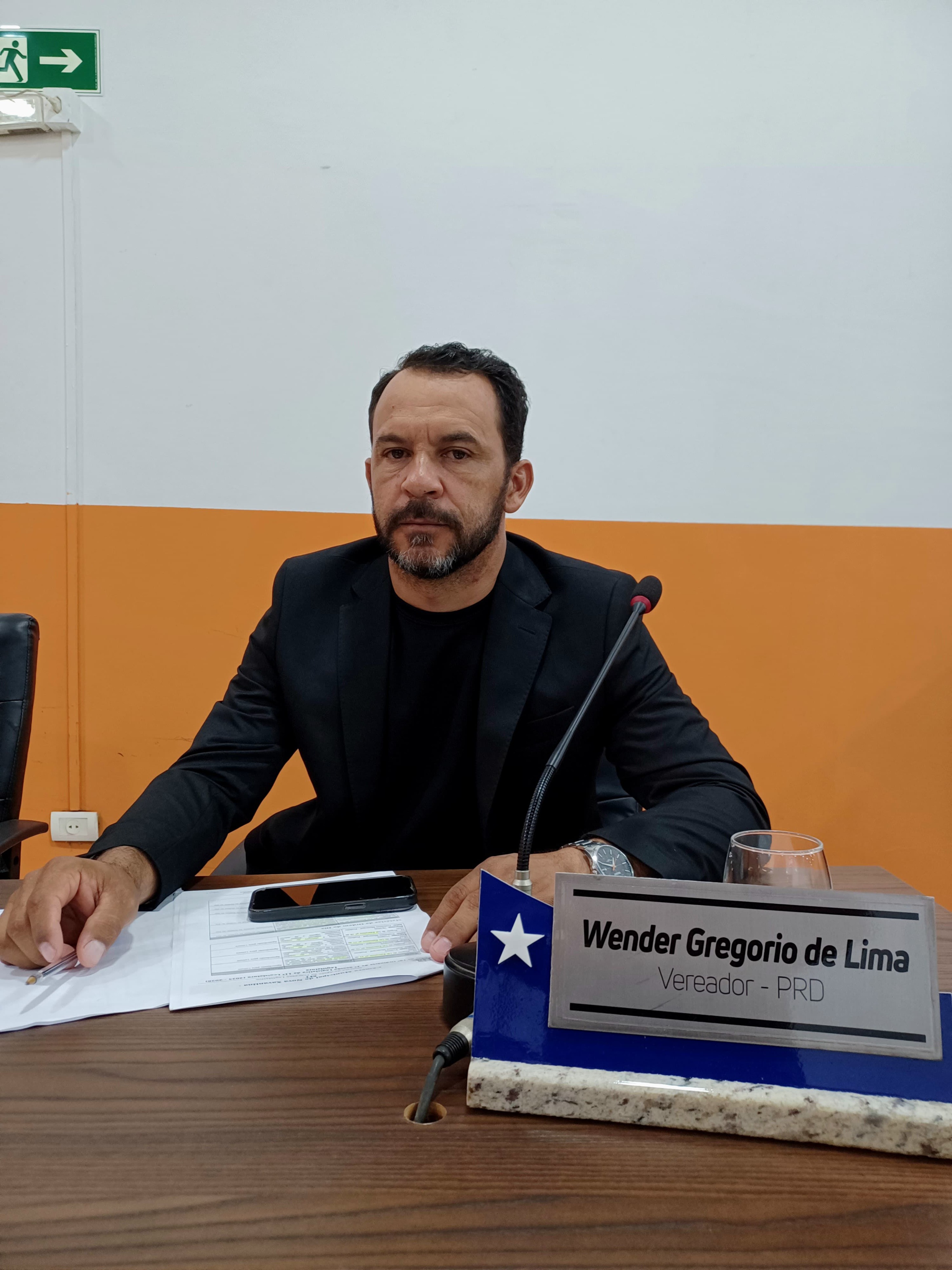 Vereador Wender Gregório