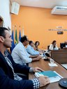 Vereadores (da esquerda para a direita) Ednaldo Fragas (Quatizinho), Willian Mariano (Bicudo), José Altamiro (Nego), Lucinete da Costa, Ilza Zuffo e Elias Bueno