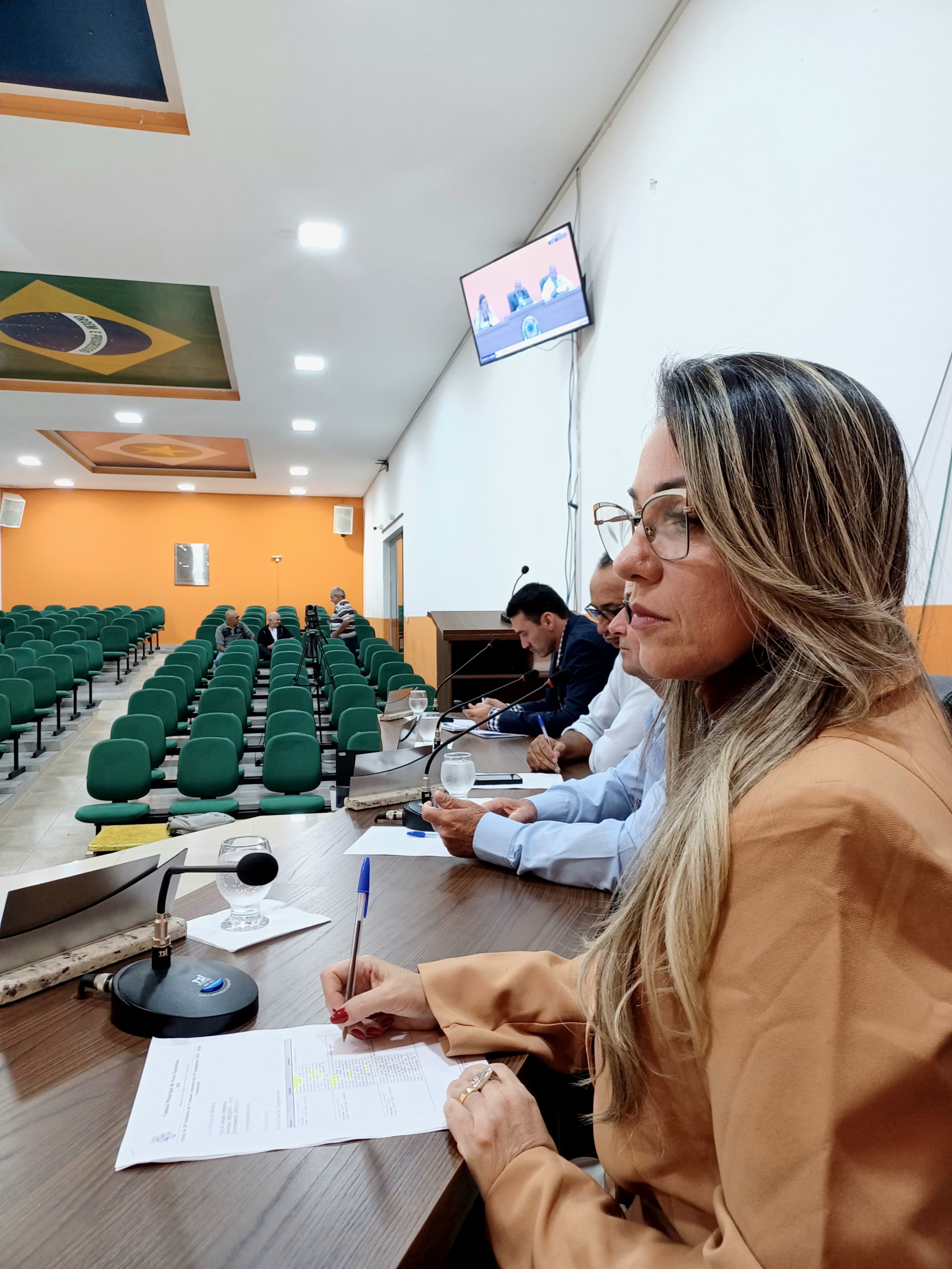 Vereadores Lucinete da Costa, José Altamiro (Nego), Willian Mariano (Bicudo) e Ednaldo Fragas (Quatizinho)