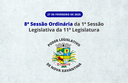 8ª Sessão Ordinária de 2025