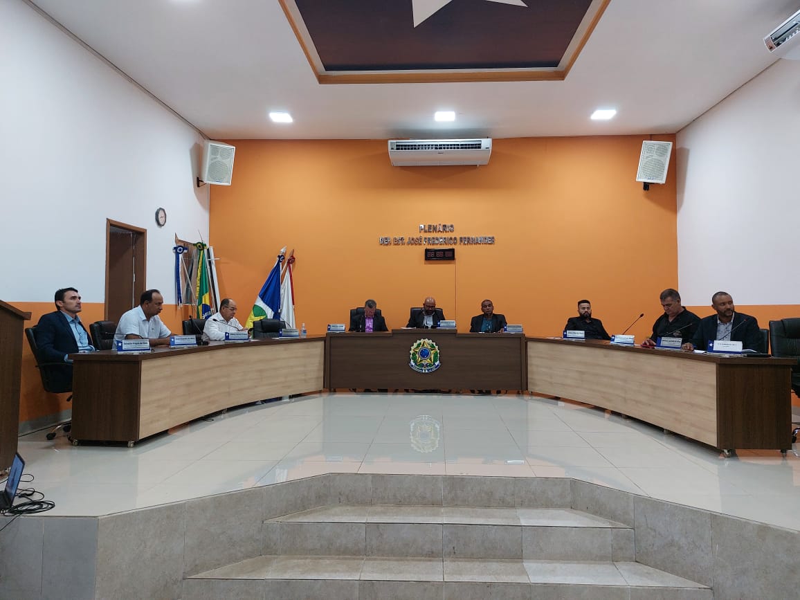Câmara Municipal de Nova Xavantina - MT, Realizaram a 28ª Sessão Legislativa Ordinária Desta Segunda-Feira (06/11).