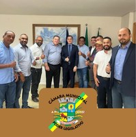 Vereadores da Câmara Municipal, Participaram de Uma Reunião Com o Secretário Estadual de Segurança Pública em Cuiabá/MT.