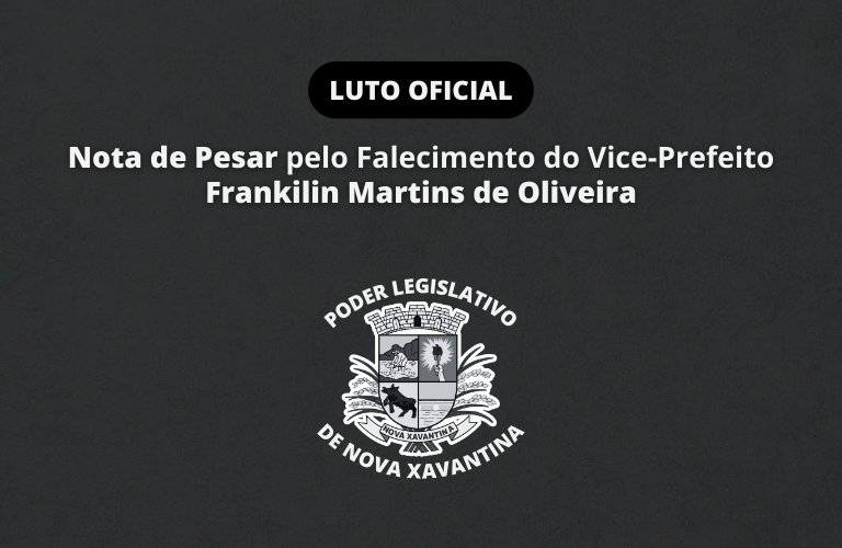 Vice-Prefeito de Nova Xavantina, Frankilin Martins de Oliveira, falece aos 40 anos